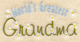 World's Greatest Grandma Pocket Top - Lg