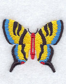 Butterfly Buttonhole - 1/2 Inch