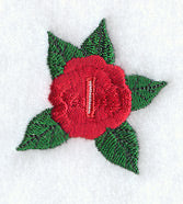 Rose Buttonhole - 1/2 Inch