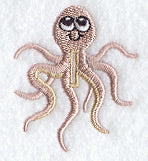 Octopus Buttonhole - 1/2 Inch