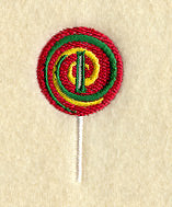 Lollipop Buttonhole - 1/2 Inch
