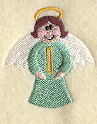 Angel Buttonhole - 1/2 Inch
