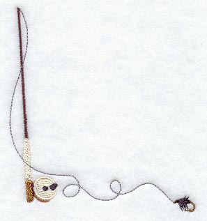 Fly Fishing Rod and Reel Corner