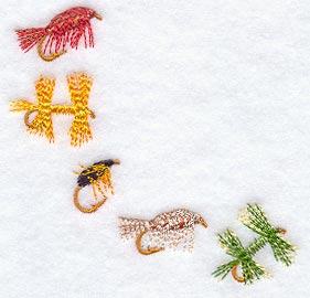 Fly Fishing Curved Corner