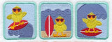 Young Chickens on Surfboards