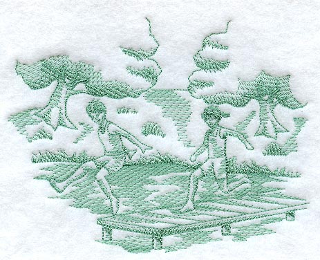 Hot Summer Day (Toile)