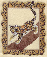Clouded Leopard and Frame