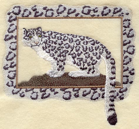 Snow Leopard and Frame