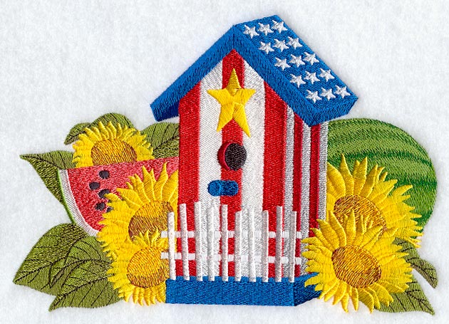 Star-Spangled Birdhouse