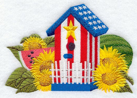 Star-Spangled Birdhouse