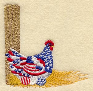 Star-Spangled Hen Corner