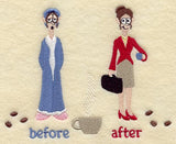 Woman and Her Coffee