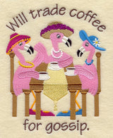 Gossiping Flamingos - Coffee