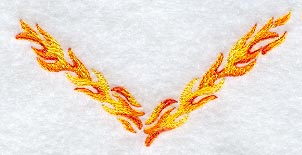 Flames II - Left