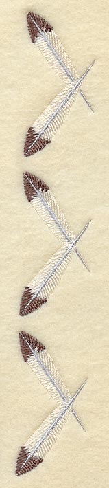 Feather Placket - Left