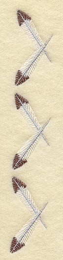 Feather Placket - Left