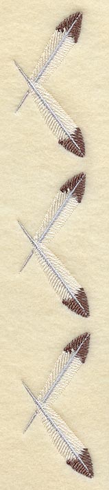 Feather Placket - Right