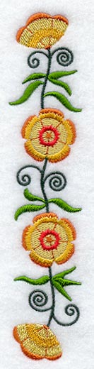 Desert Rose Border - Left