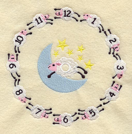 Counting Sheep Clock