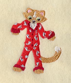 Cat in Pajamas