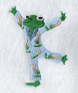 Frog in Pajamas