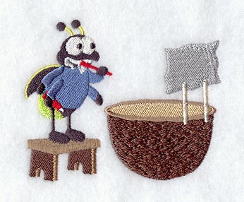 Lightning Bug Brushing Teeth