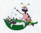 Lightning Bugs at Bathtime