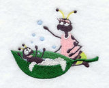 Lightning Bugs at Bathtime