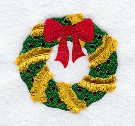 Wreath (Crystals, Fringe)