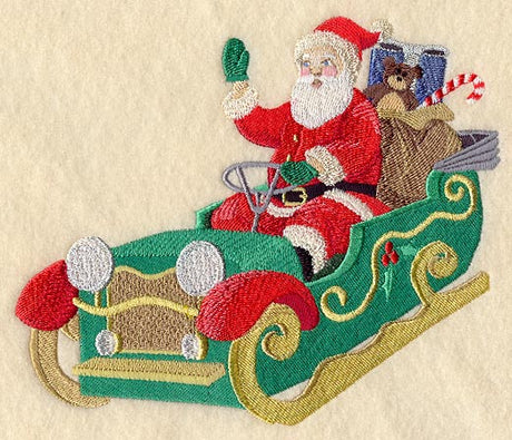 Santa and Sleigh