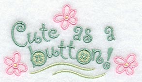 Cute as a Button