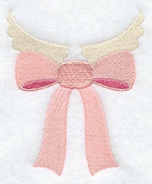 Lacy Collar and Bow Bib