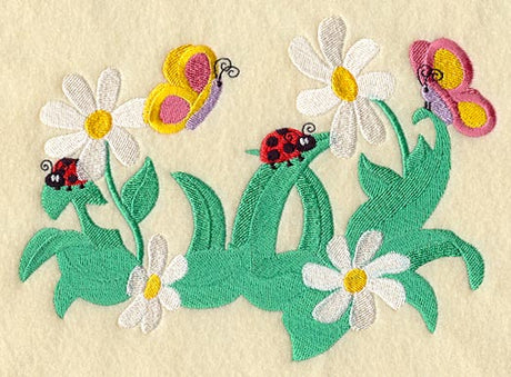 Ladybugs and Butterflies