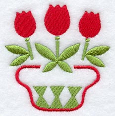 Heirloom Tulip Basket