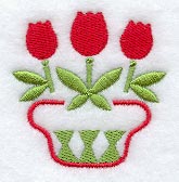 Heirloom Tulip Basket