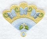Heirloom Butterfly Fan