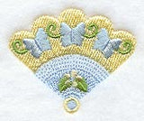 Heirloom Butterfly Fan