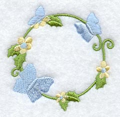 Heirloom Butterfly Circle