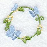 Heirloom Butterfly Circle