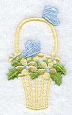 Heirloom Butterfly Basket