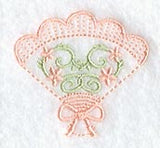 Heirloom Flowers Fan