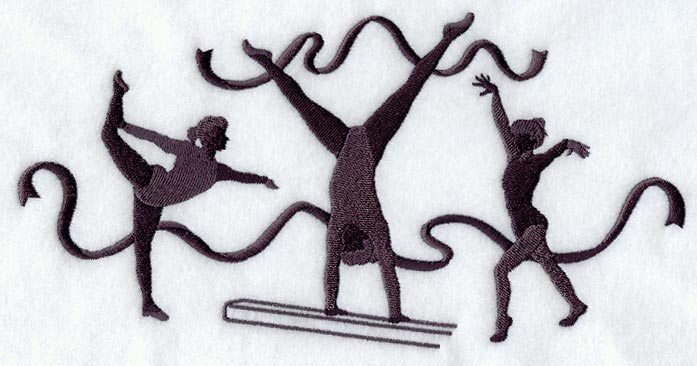 Gymnastics Silhouette