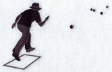 Lawn Bowling Silhouette