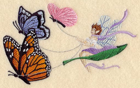 Fairy and Butterflies
