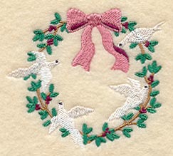 Dove Wreath