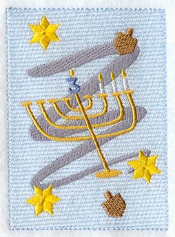 Hanukkah Night 3 (Cardstock)