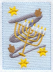 Hanukkah Night 6 (Cardstock)