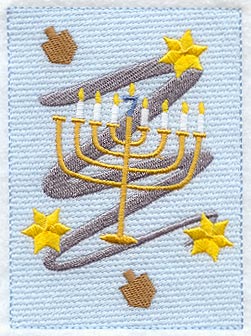 Hanukkah Night 7 (Cardstock)