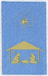 Bethlehem Scene 1 (Cardstock)