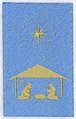 Bethlehem Scene 1 (Cardstock)